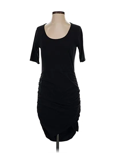 Pre-owned Athleta Cocktail Dress In Black