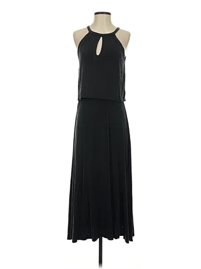 Pre-owned Athleta Cocktail Dress In Black