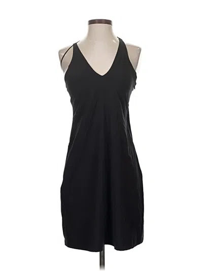 Pre-owned Athleta Cocktail Dress In Black