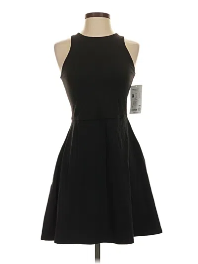 Pre-owned Athleta Cocktail Dress In Black