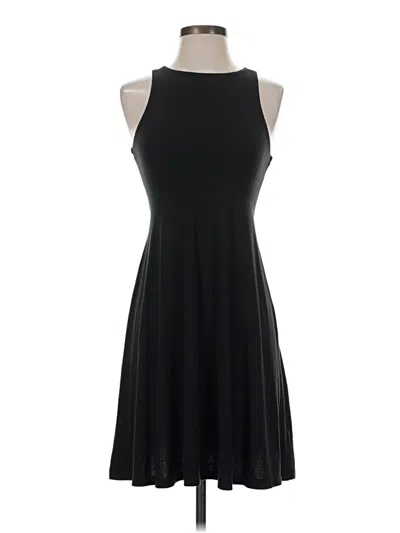 Pre-owned Athleta Cocktail Dress In Black