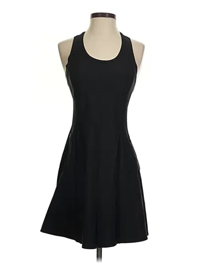 Pre-owned Athleta Cocktail Dress In Black