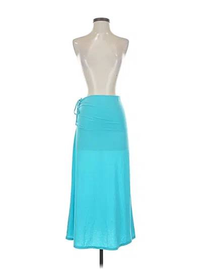 Pre-owned Athleta Cocktail Dress In Blue