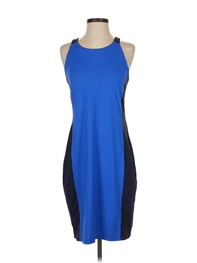 Pre-owned Athleta Cocktail Dress In Blue