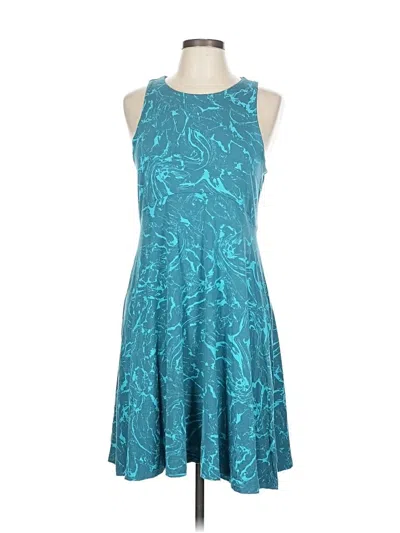 Pre-owned Athleta Cocktail Dress In Blue