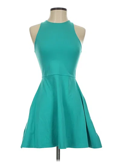 Pre-owned Athleta Cocktail Dress In Blue