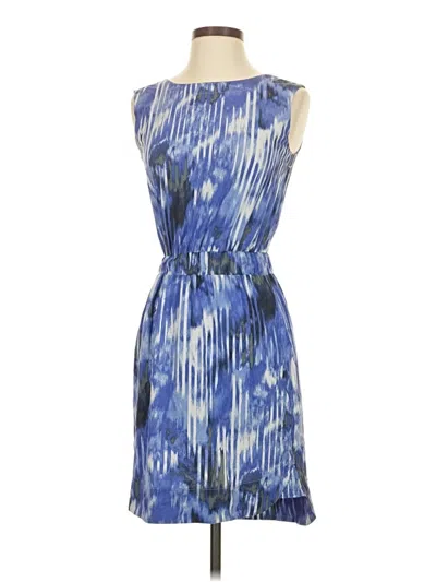 Pre-owned Athleta Cocktail Dress In Blue