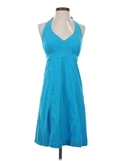 Pre-owned Athleta Cocktail Dress In Blue