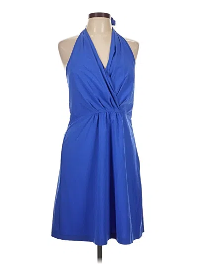 Pre-owned Athleta Cocktail Dress In Blue