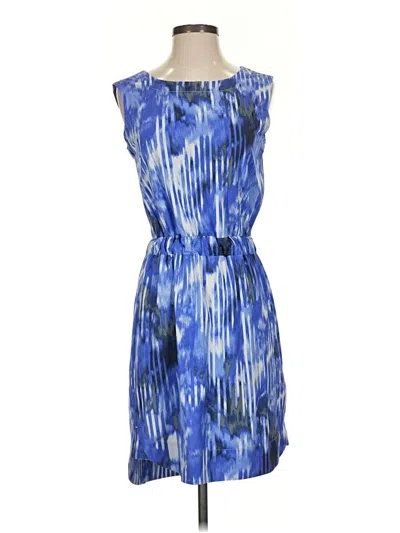 Pre-owned Athleta Cocktail Dress In Blue