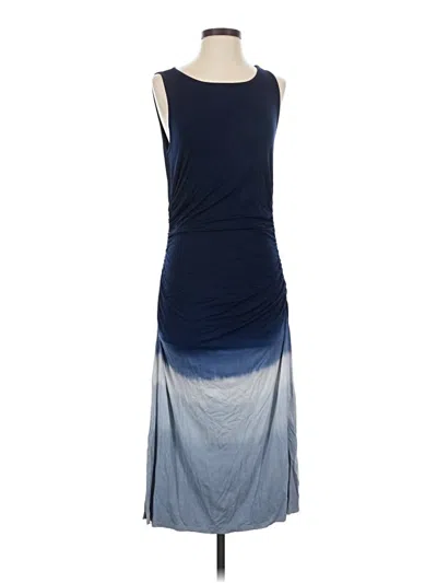 Pre-owned Athleta Cocktail Dress In Blue