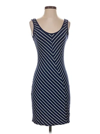 Pre-owned Athleta Cocktail Dress In Blue