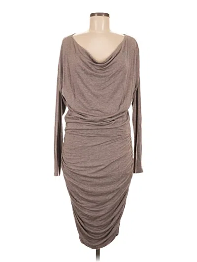 Pre-owned Athleta Cocktail Dress In Brown
