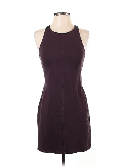 Pre-owned Athleta Cocktail Dress In Burgundy