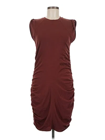 Pre-owned Athleta Cocktail Dress In Burgundy