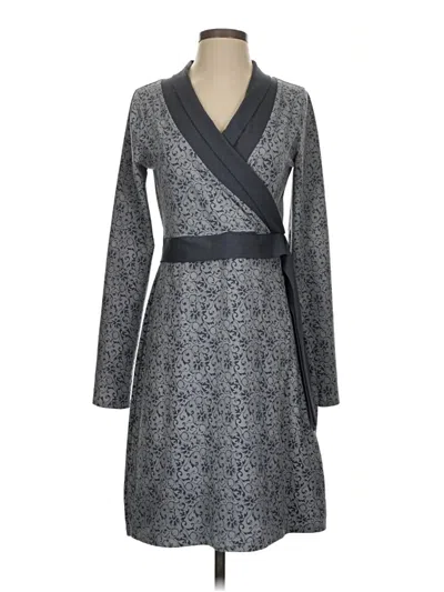 Pre-owned Athleta Cocktail Dress In Gray