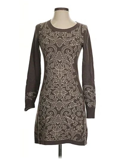 Pre-owned Athleta Cocktail Dress In Gray