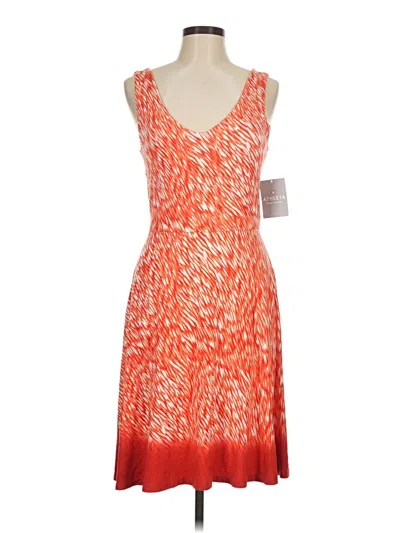 Pre-owned Athleta Cocktail Dress In Orange