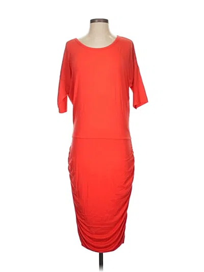 Pre-owned Athleta Cocktail Dress In Red