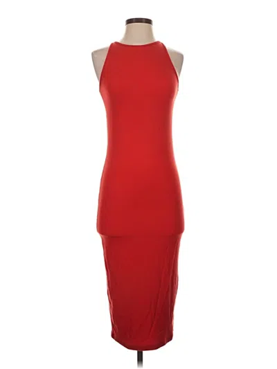 Pre-owned Athleta Cocktail Dress In Red