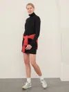 Athleta Cozy Karma 1/2 Zip Dress In Black