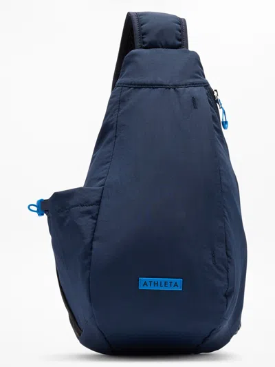 Athleta Crest Sling Bag In Blue
