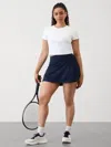 Athleta Crosscourt High Rise 14" Skort In Navy