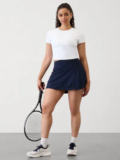 Athleta Crosscourt High Rise 14" Skort In Navy