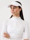 Athleta Crosscourt Visor In Bight White