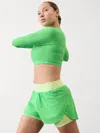 Athleta Crossover Run Short In Valley