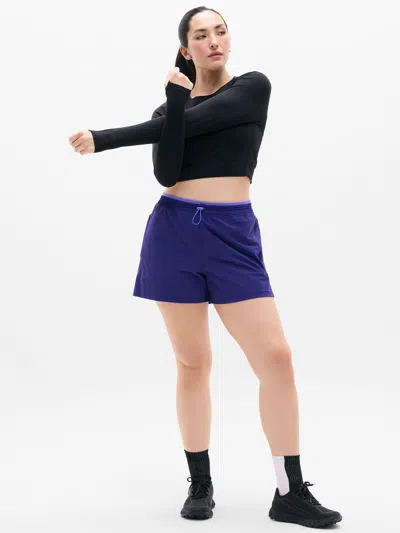 Athleta Crosstrain 4" Short In Blue