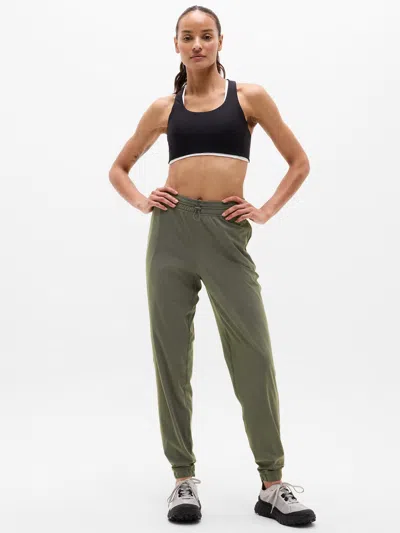 Athleta Crosstrain High Rise Jogger In Green