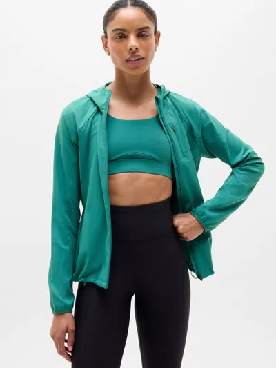 Athleta Dash Jacket In Green