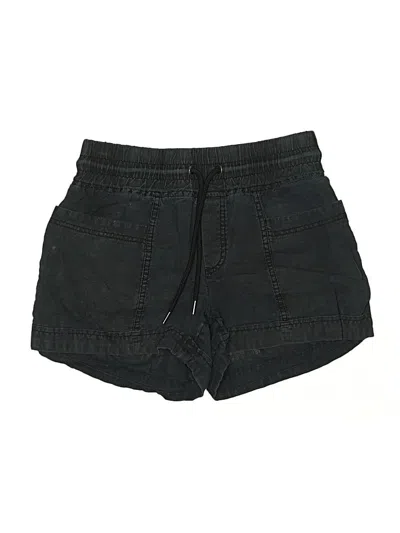 Pre-owned Athleta Denim Shorts In Black