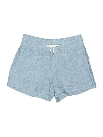 Pre-owned Athleta Denim Shorts In Blue