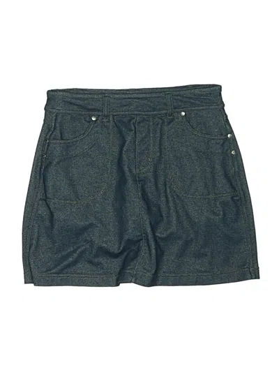 Pre-owned Athleta Denim Skirt In Blue