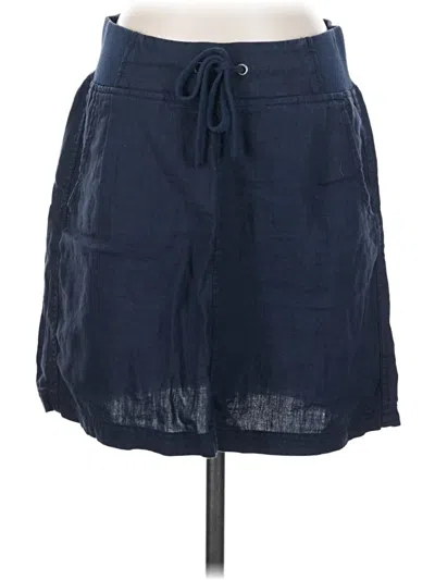 Pre-owned Athleta Denim Skirt In Blue
