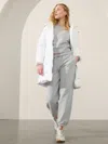 Athleta Downtown Puffer Parka In Bright White
