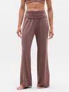 Athleta Dream Drape Mid Rise Pant In Brown