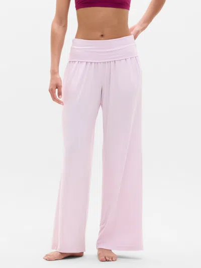 Athleta Dream Drape Mid Rise Pant In Pink