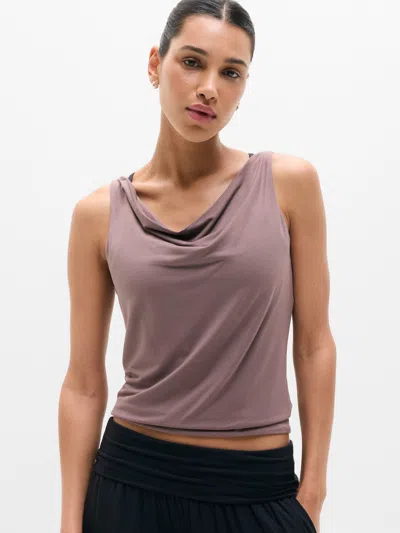 Athleta Dream Drape Tank In Brown