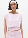 Athleta Dream Drape Tee In Pink