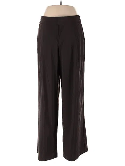 Pre-owned Athleta Dress Pants In Black