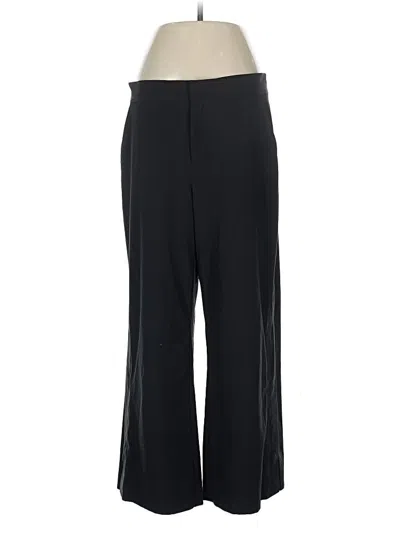 Pre-owned Athleta Dress Pants In Black