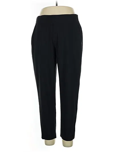 Pre-owned Athleta Dress Pants In Black