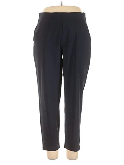 Pre-owned Athleta Dress Pants In Black
