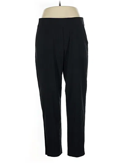 Pre-owned Athleta Dress Pants In Black