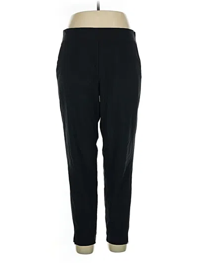 Pre-owned Athleta Dress Pants In Black