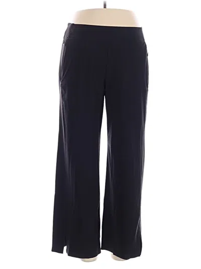 Pre-owned Athleta Dress Pants In Black