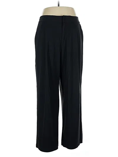 Pre-owned Athleta Dress Pants In Black